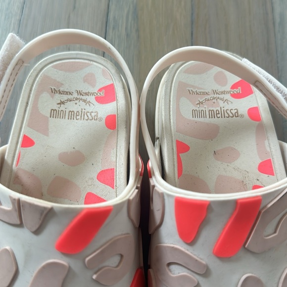 Mini Melissa Sandals Size 12 - Picture 2 of 4